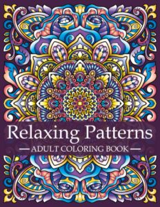 RELAXING PATTERNS: Adult Coloring Book for Relaxation 表紙